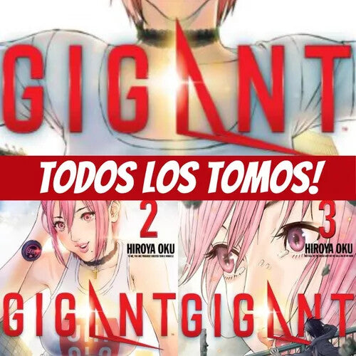 Gigant en Español, Completo,  10 TOMOS. Manga en ESPAÑOL. Hiroya Oku. Nuevos
