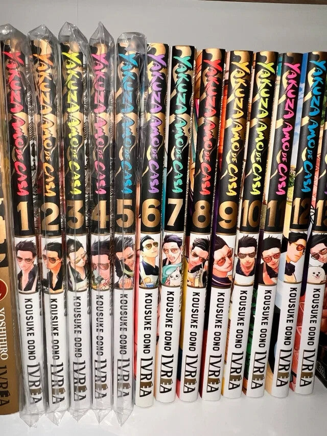 YAKUZA AMO DE CASA.  1 al 16. Manga en ESPAÑOL. GOKUSHUFUDO. Spanish