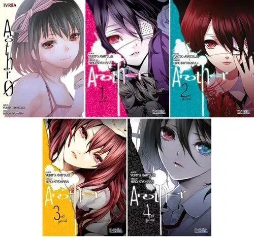 ANOTHER en Espanol, BOXSET. 5 TOMOS, de Yukito Ayatsuji. Manga en Espanol