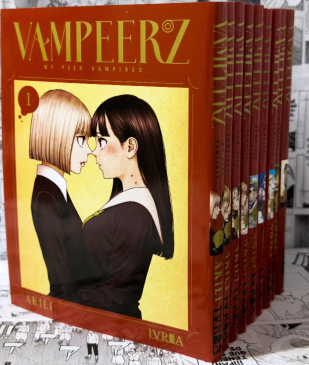 VAMPEERZ en español. Manga. Ivrea. Completo. 1 al 9. Nuevos. Originales