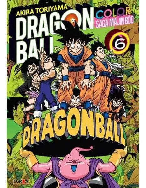 Dragon Ball Color Majin Boo Completo, 6 tomos, Manga en español. Spanish