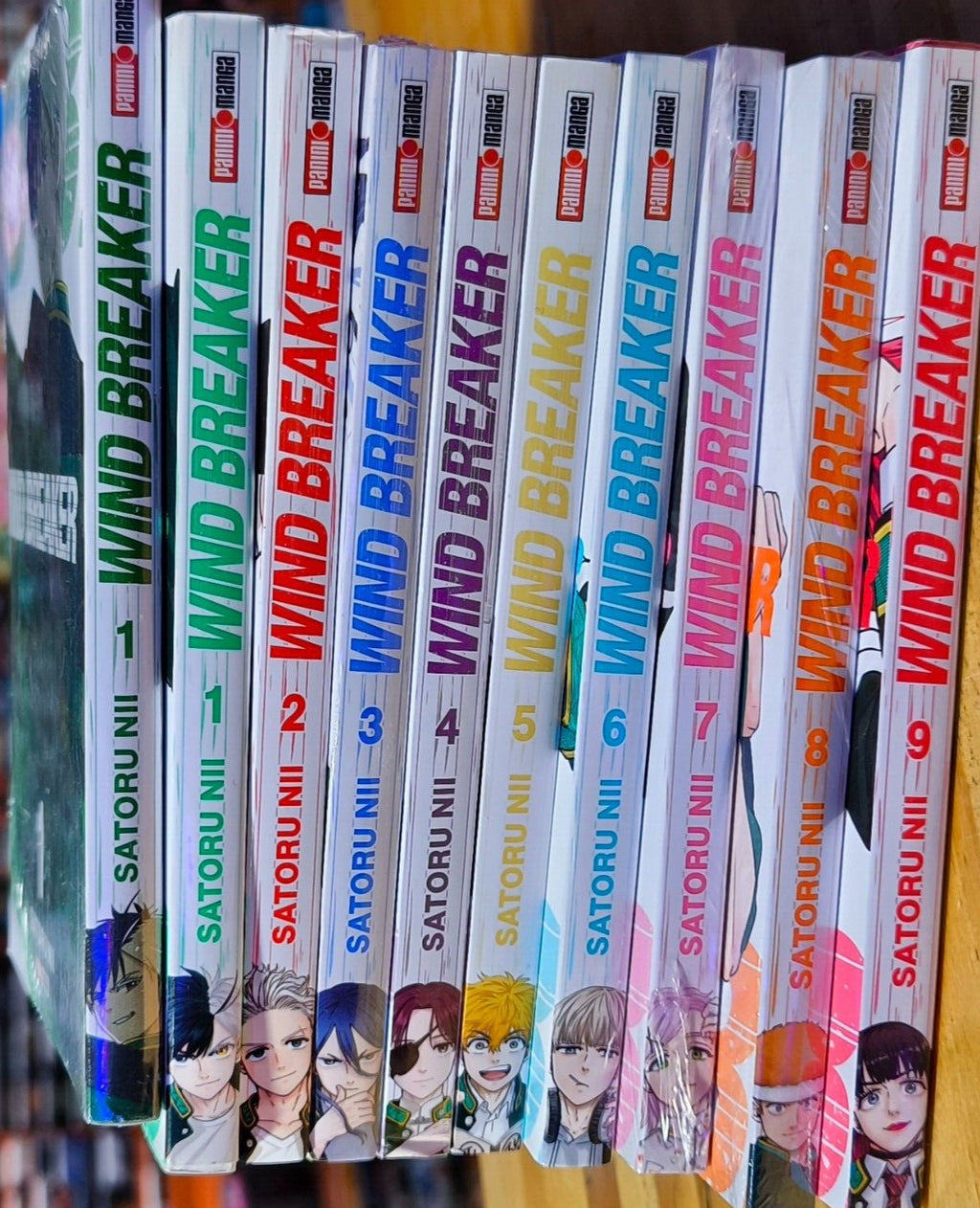Wind Breaker en Espanol. Completo, 1 al 15. Satoru Nii. Nuevos. Panini