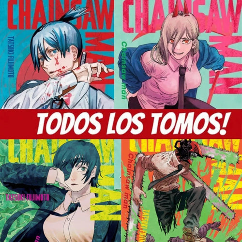 Chainsaw Man en Espanol. 1 al 7. Manga ESPAÑOL. SPANISH. Chainsawman