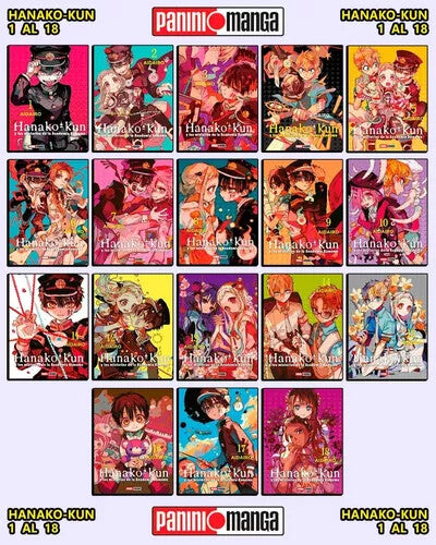 Hanako-kun y Los Misterios De La Academia Kamone. Completo. 0 al 23.  Panini