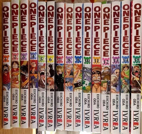 One Piece en Espanol. Coleccion. Del 1 a 24.  Manga en ESPAÑOL latino. Nuevos