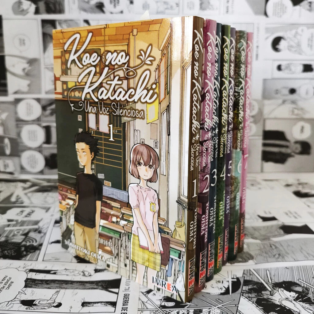 Koe no Katachi, una voz silenciosa. COMPLETO, 7 tomos, Manga en ESPAÑOL. Nuevos