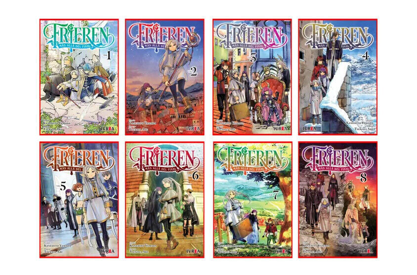 Manga, Frieren. Español, 1 al 14. Nuevos, Ivrea. ESPAÑOL. SPANISH