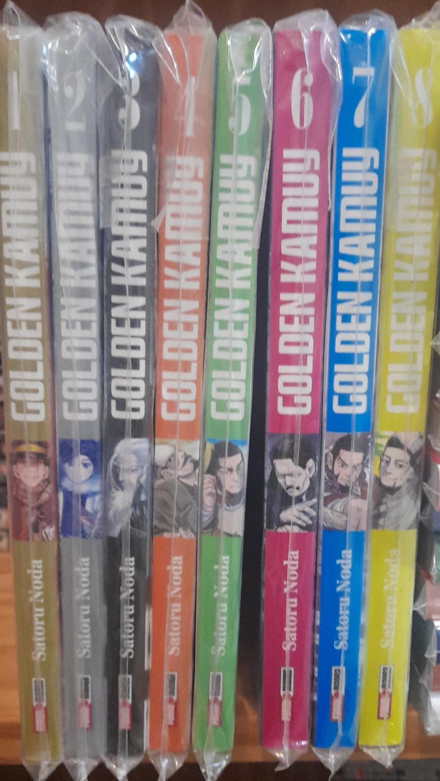 Golden Kamuy en Espanol, 1 Al 8. Nuevos. Originales. Panini. Manga en ESPAÑOL
