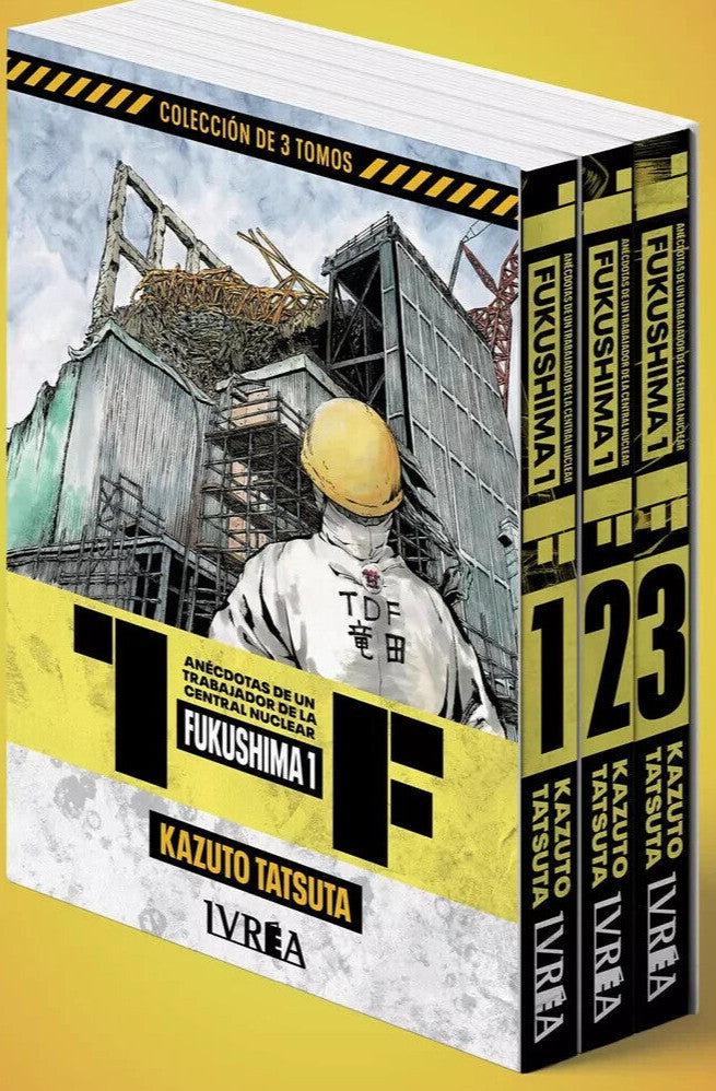 Fukushima Box Set, Espanol, Serie Completa. Manga. Spanish. 3 tomos