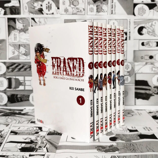 ERASED - BOKU DAKE GA INAI MACHI (SERIE COMPLETA, 8 TOMOS +Re) Manga en ESPAÑOL