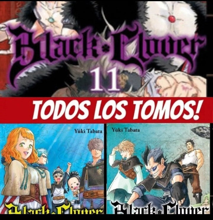 Black Clover en Espanol Completo 1 al 37. Manga en ESPAÑOL. Spanish