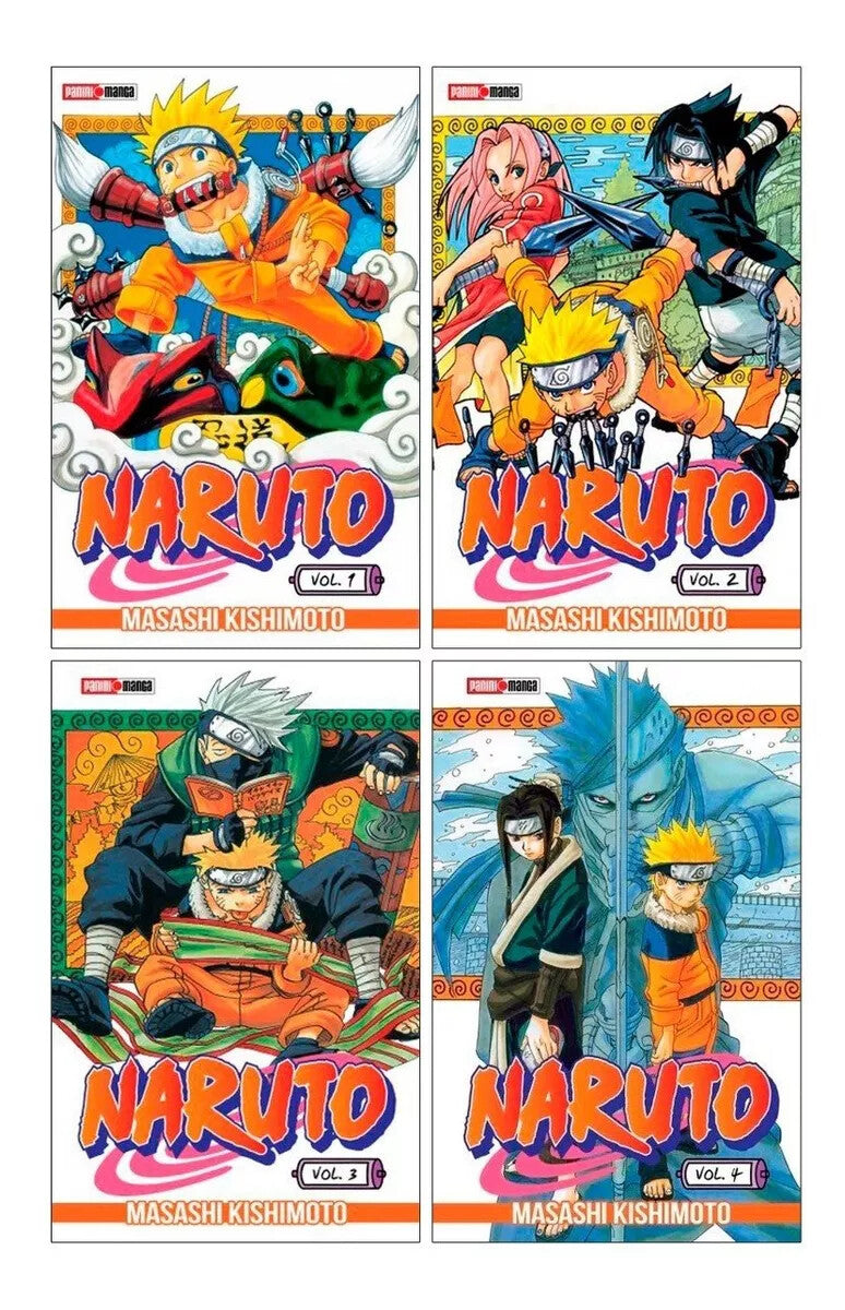 Naruto en Español -COMPLETO.  1 al 72. +Gaiden. Manga en ESPAÑOL.SPANISH. Panini