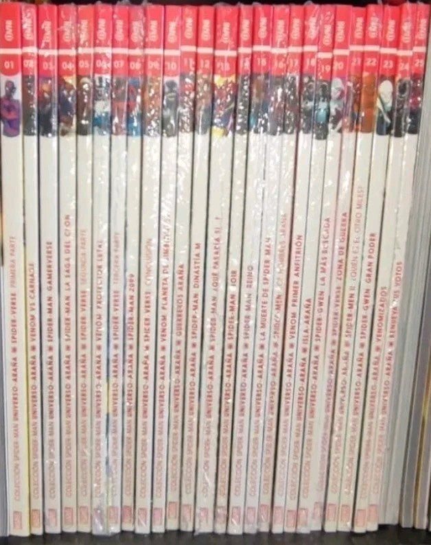 Universo Arana, Coleccion Spiderman Completa, 25 Tomos, Spanish