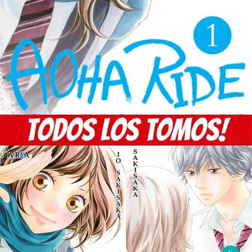 Aoha Ride en Español Completo, 1  al 13. Manga en ESPAÑOL. Nuevos. Io Sakisaka