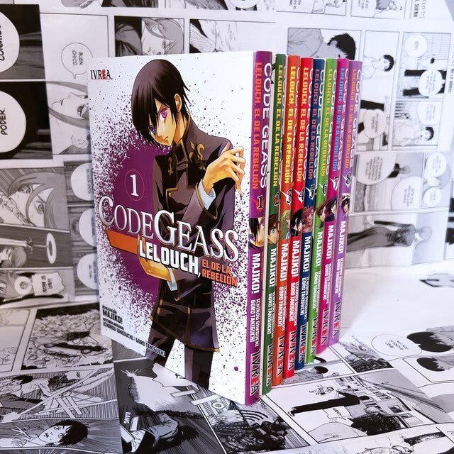 Code Geass Lelouch, el de la Rebelion, Completo, 8 tomos. ESPAÑOL. Nuevos