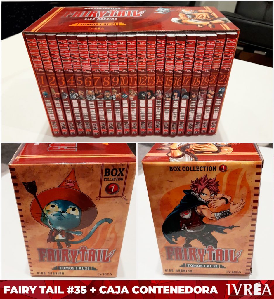 Fairy Tail en Español. 1 al 54.  Nuevos. Ivrea. Manga en ESPAÑOL
