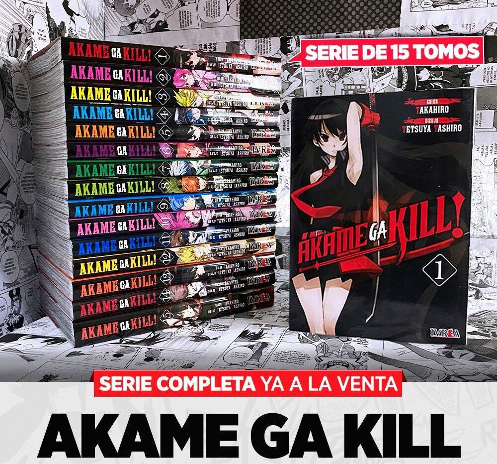 Akame ga Kill en Español. Completo. 1 al 15. Manga en ESPAÑOL