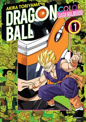 Dragon Ball Color Majin Boo Completo, 6 tomos, Manga en español. Spanish