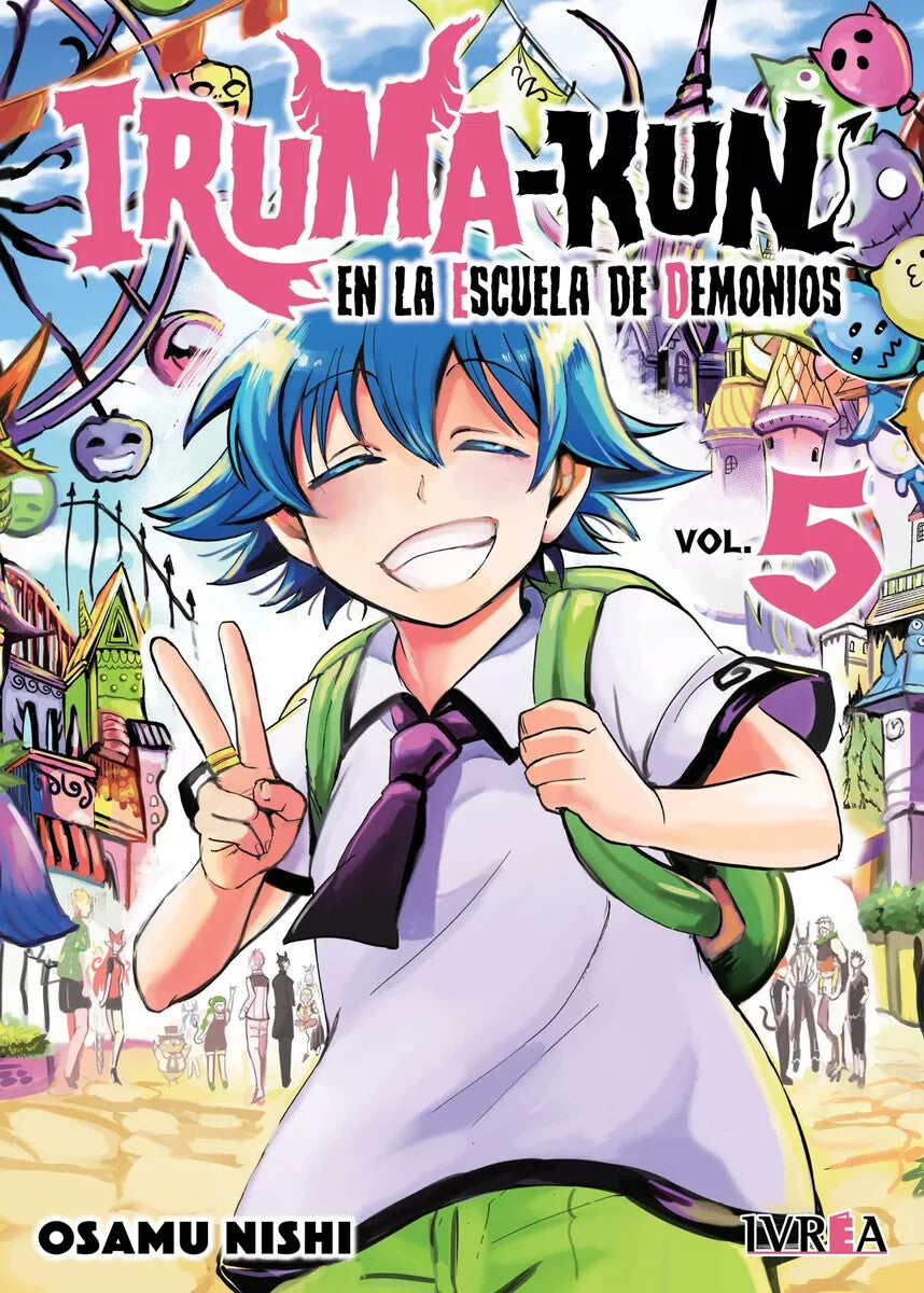 Iruma-kun En La Escuela De Demonios, Manga, Ivrea, 1 al 15, Osamu Nishi, Spanish