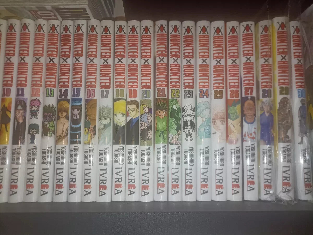 Hunter X Hunter, en espanol. Incluye Tomos  1 al 38. Ivrea. Manga en ESPAÑOL