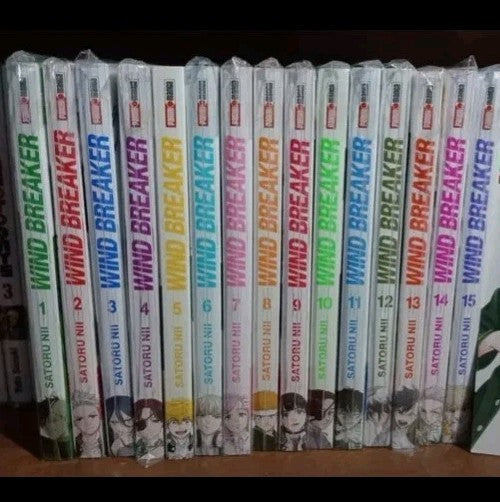 Wind Breaker en Espanol. Completo, 1 al 15. Satoru Nii. Nuevos. Panini