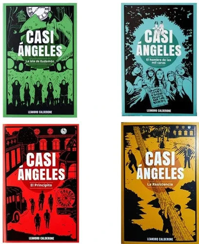 Pack 4 libros Casi Angeles. Leandro Cantore. Incluye 4 Libros, Nuevos