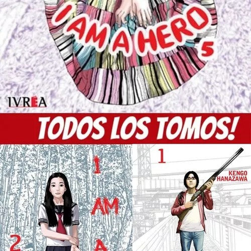 I am a Hero, Spanish - Coleccion 22 Tomos -. Manga en ESPAÑOL. USADO