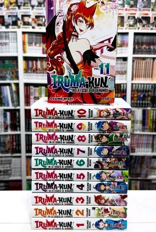 Iruma-kun En La Escuela De Demonios, Manga, Ivrea, 1 al 15, Osamu Nishi, Spanish