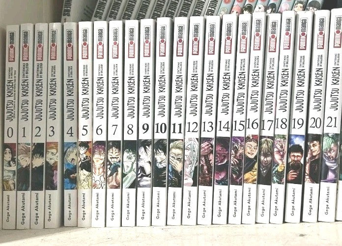 Jujutsu Kaisen en Espanol. Coleccion. 0 a 21.  Manga en ESPAÑOL. Panini. Origina