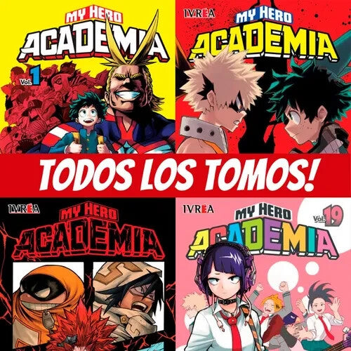 My Hero Academia en espanol. COMPLETO. 1 Al 42.  Manga en ESPAÑOL. Boku no Hero