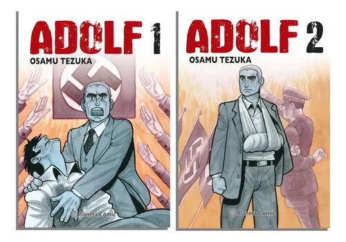 Adolf Completo Tomos 1 Al 5 Osamu Tezuka Planeta Comic.  Manga en ESPAÑOL