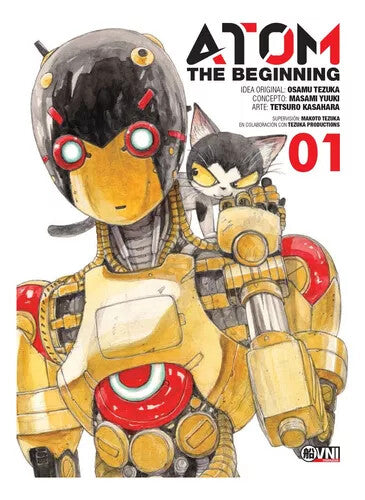 Atom the Beginning en Español, Completo. 1 a 8.  Manga en ESPAÑOL. Ovni Press