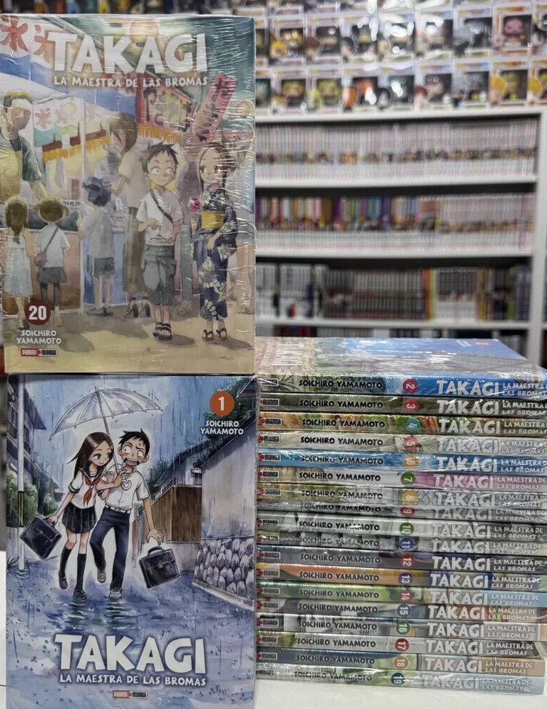 Takagi  Completo 1 al 20. Maestra de las Bromas. Manga en ESPAÑOL. Panini