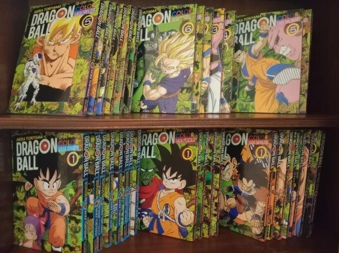 Dragon Ball Color COMPLETO, 32 tomos, todas las sagas, Manga en español