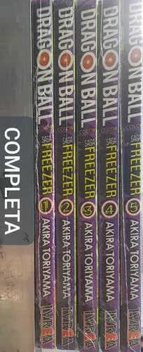 Dragon Ball Color Saga Freezer, Completo, 1 al 5, Manga en español. Nuevo.Origin
