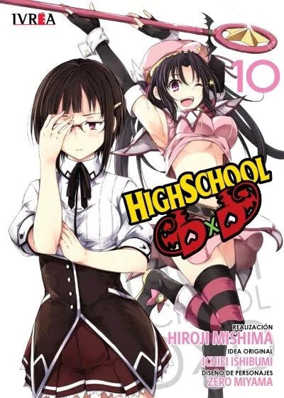 HighSchool Dxd en Español, Completo. 1 a 11.  Manga en ESPAÑOL. Hiroji Mishima