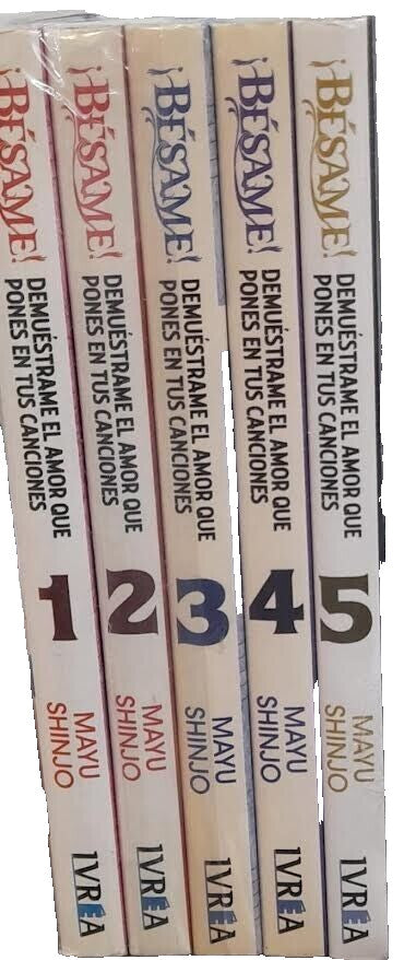 Manga Besame 1 al 5. Completo. Mayu Shinjo - Ivrea España