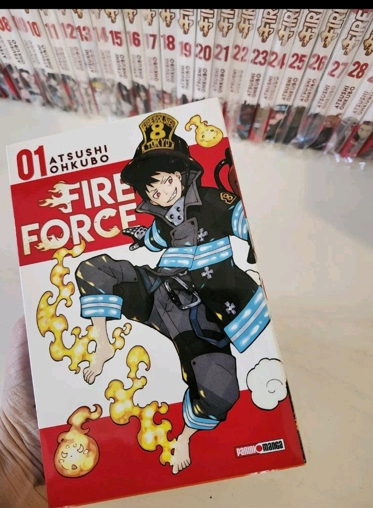 Fire Force en Espanol. Completo. 1 al 33. Manga en ESPAÑOL. SPANISH. Panini