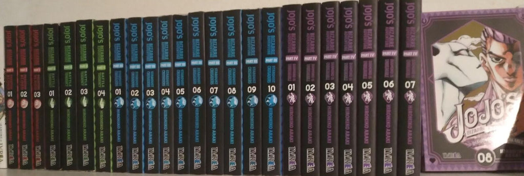 Jojos Bizarre Adventure en Español. COMPLETO. Las 7 Partes. MangaESPAÑOL. Jojo's