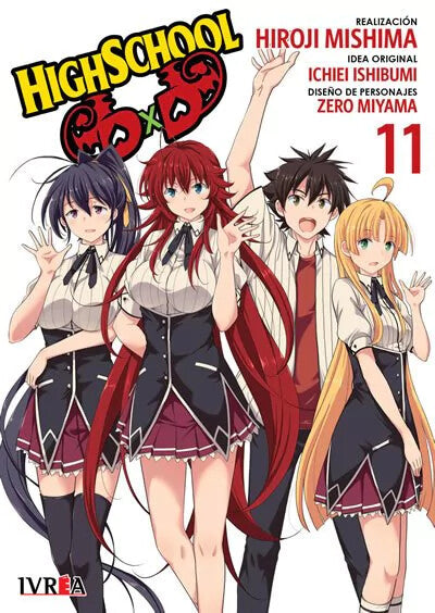 HighSchool Dxd en Español, Completo. 1 a 11.  Manga en ESPAÑOL. Hiroji Mishima