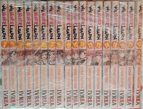 We never learn. Español, 21 Tomos. COMPLETO. Nuevos, Ivrea. Manga en ESPAÑOL