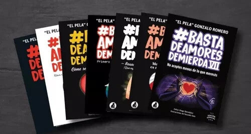 Basta de Amores de Mierda Completo (7 Libros ) - Pela G. Romero. Español