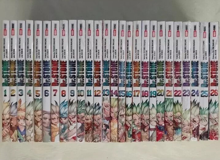 Dr Stone en Espanol. Completo 1 al 26. Nuevo. Panini. Original