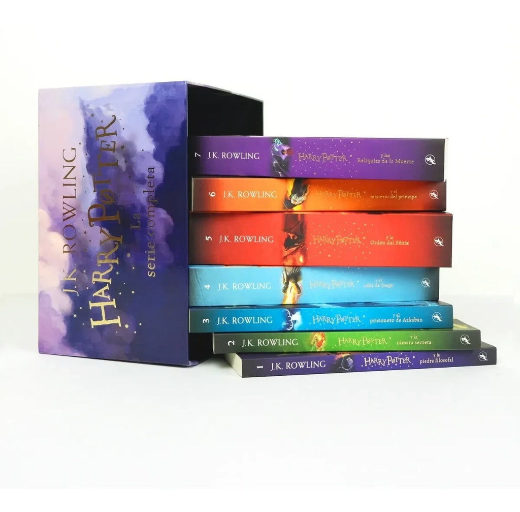 Saga Completa Harry Potter (7 Libros) - J. K. Rowling. Spanish. Español. MEDIANO