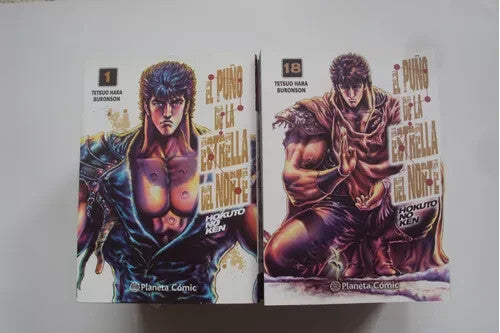 El Puño De La Estrella Del Norte # 1 Al 18 Manga Planeta