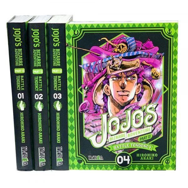 JOJO'S BIZARRE ADVENTURE.  Espanol. PARTE II: BATTLE TENDENCY (COMPLETA-4 TOMOS)