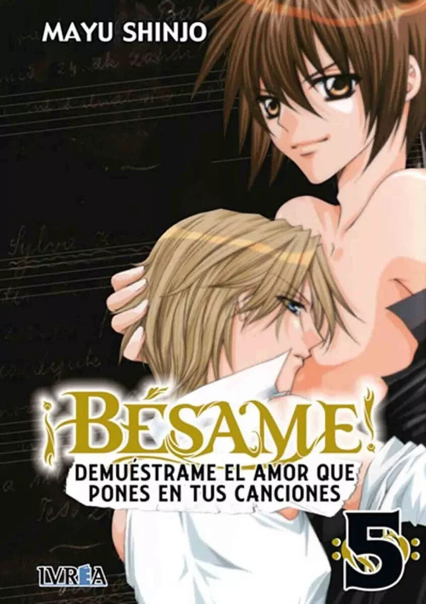 Manga Besame 1 al 5. Completo. Mayu Shinjo - Ivrea España