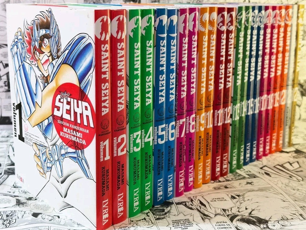 Manga Saint Seiya. 1 al 22. Edicion Kanzenban, Masami Kurumada. Manga en ESPAÑOL