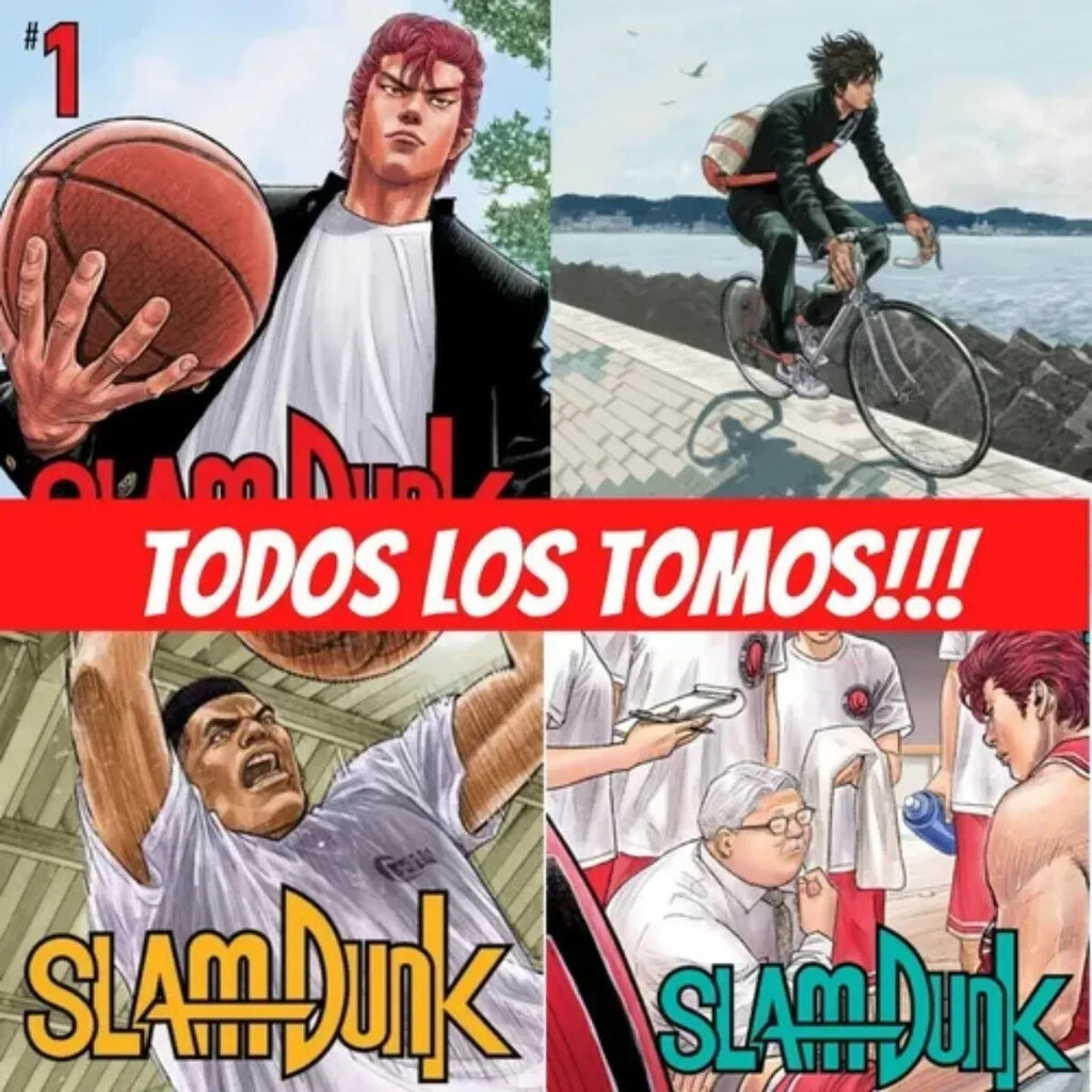 Slam Dunk en espanol- DELUXE. COMPLETO. 1 al 20.  Manga  en ESPAÑOL. Nuevos