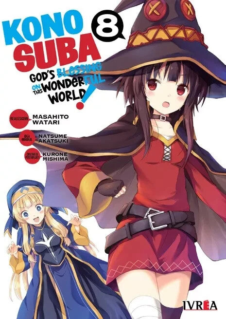 KonoSuba en Español. 1 al 10. (edicion 2 en 1). Manga en ESPAÑOL